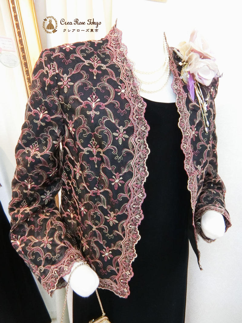 7〜９号【アルケミジャケット】華やかかつ上品なミセスジャケット