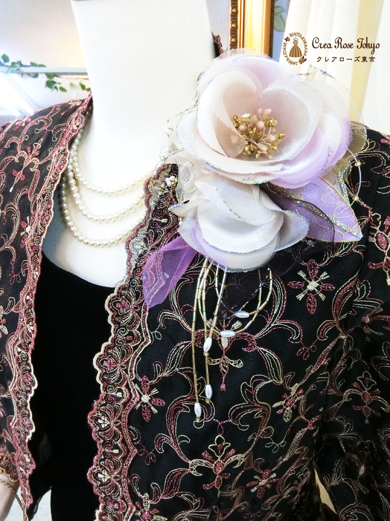 7〜９号【アルケミジャケット】華やかかつ上品なミセスジャケット