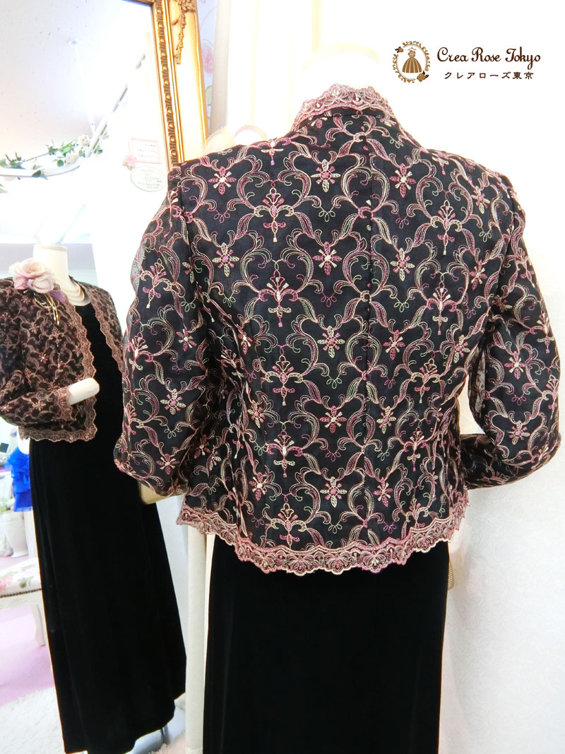 7〜９号【アルケミジャケット】華やかかつ上品なミセスジャケット