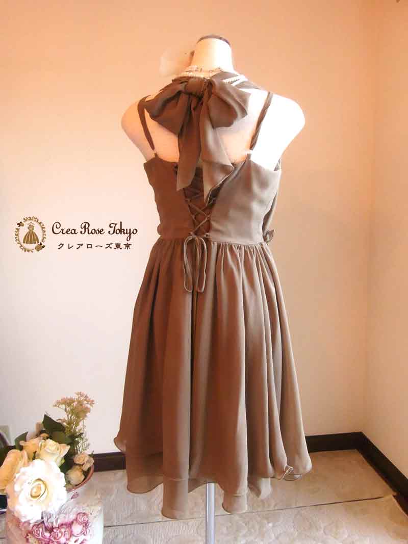 [モカティードレス] シックで大人可愛いドレス