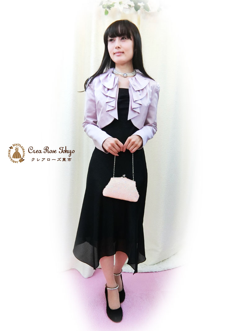 [エレナブラック]お値段お手頃♪ご親族様向けドレス