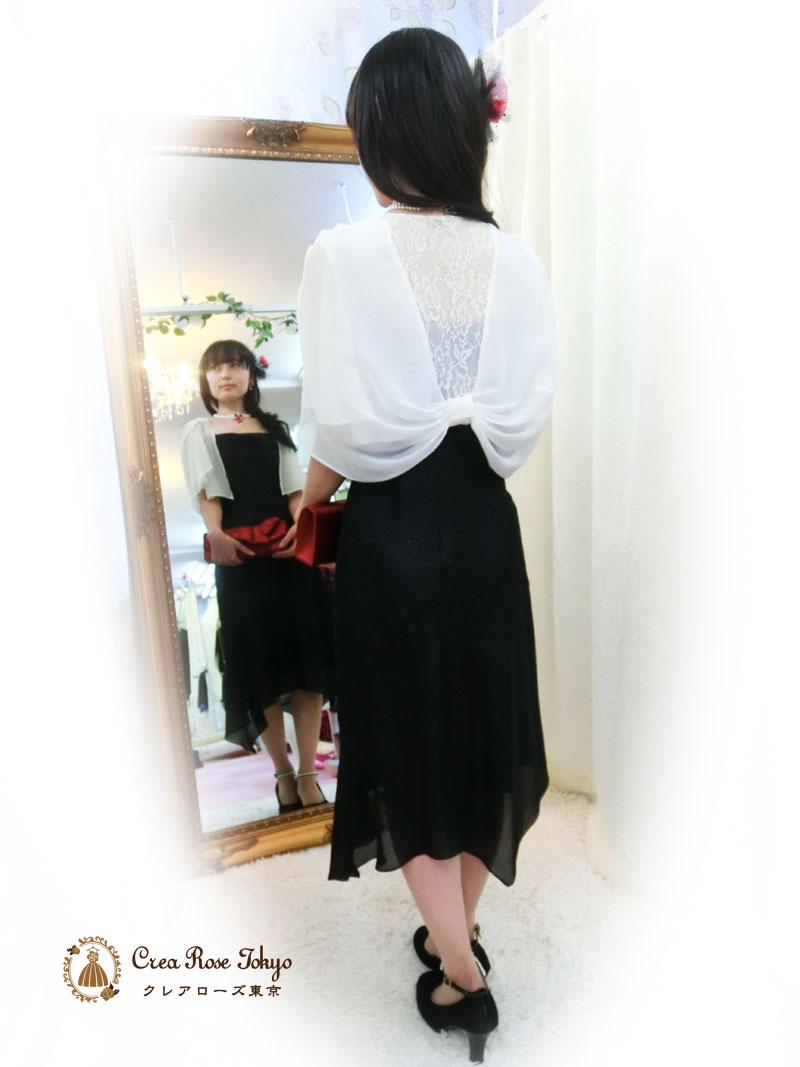 [エレナブラック]お値段お手頃♪ご親族様向けドレス