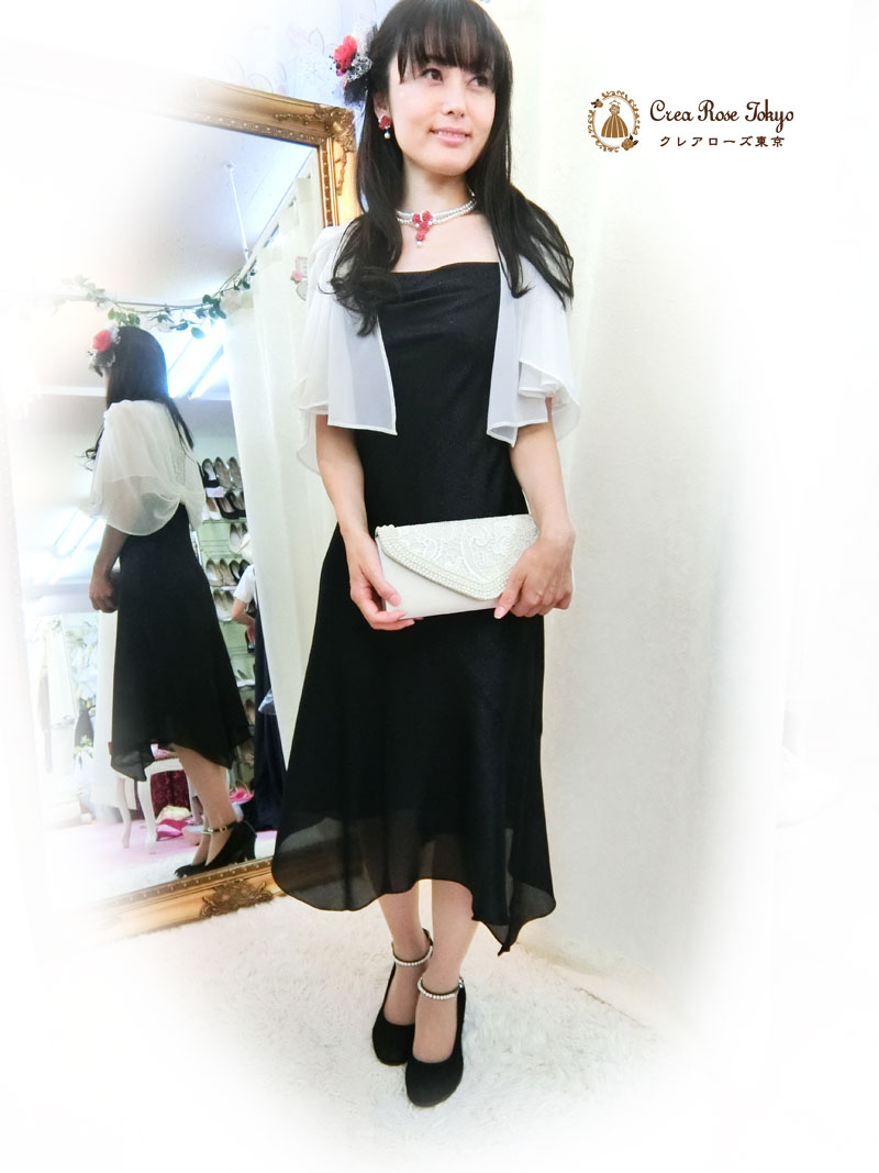 [エレナブラック]お値段お手頃♪ご親族様向けドレス