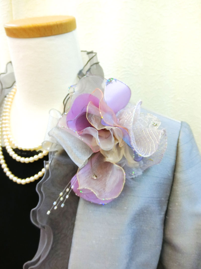 [セントモーリアジャケット]フリルが素敵なジャケット