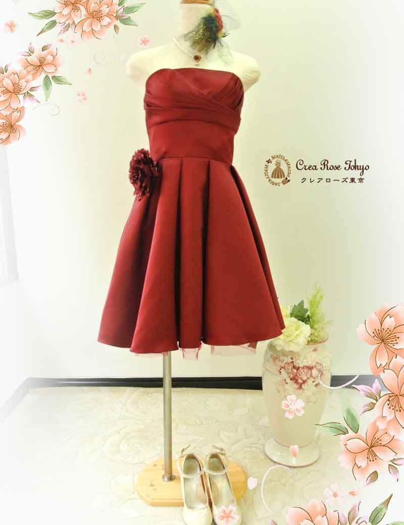 ネット申込み限定★コーディネート5点セット！[ドルチェ+スズランボレロホワイト]ゲストドレス