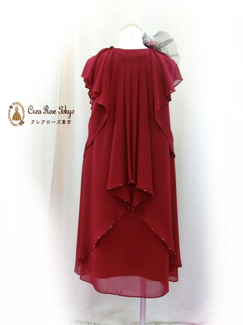 [ハーシールル]ネックレス付きフリーサイズワンピースドレス