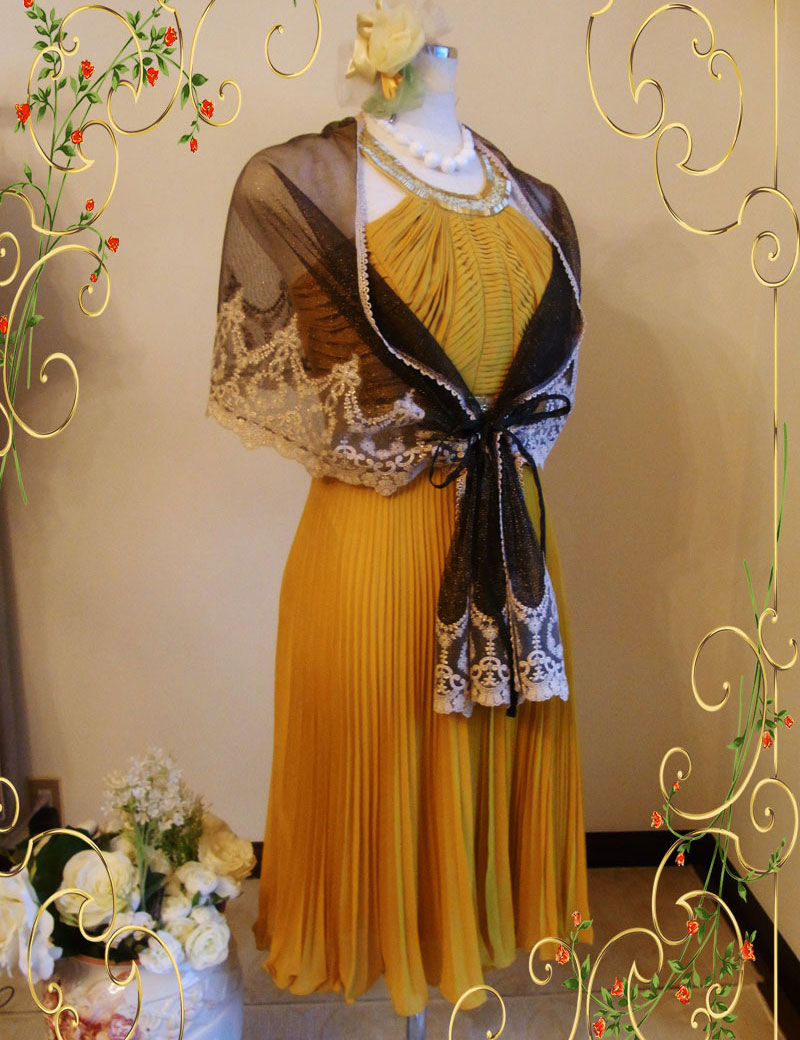 [ジャスミン]綺麗なお姉さんのパーティードレス　Ｍ～Ｌ　9～11号