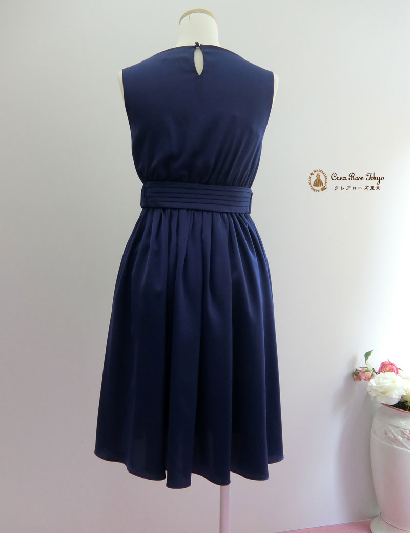 [グラヴィノーバ]結婚式のお呼ばれにぴったり◎楽ちんドレス