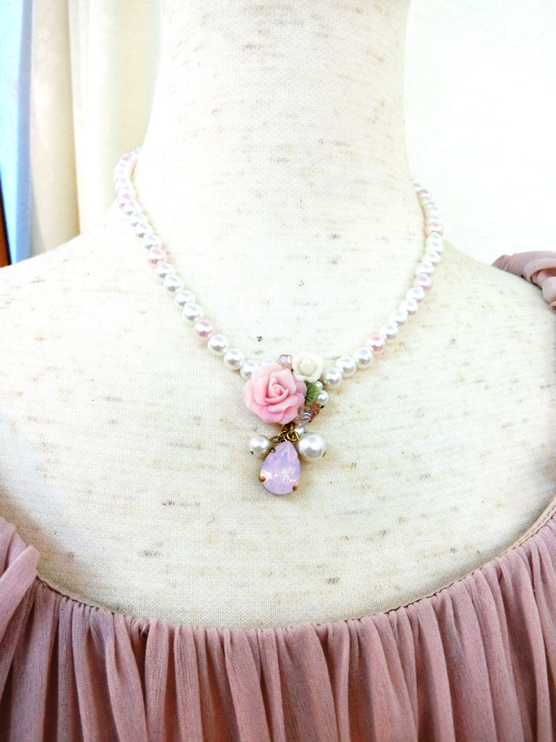 [ノクターン]フェミニンなゆったりフリーサイズドレス