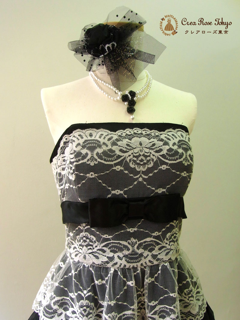 [マシェリブラック]ベッツィージョンソンのフェミニンドレス