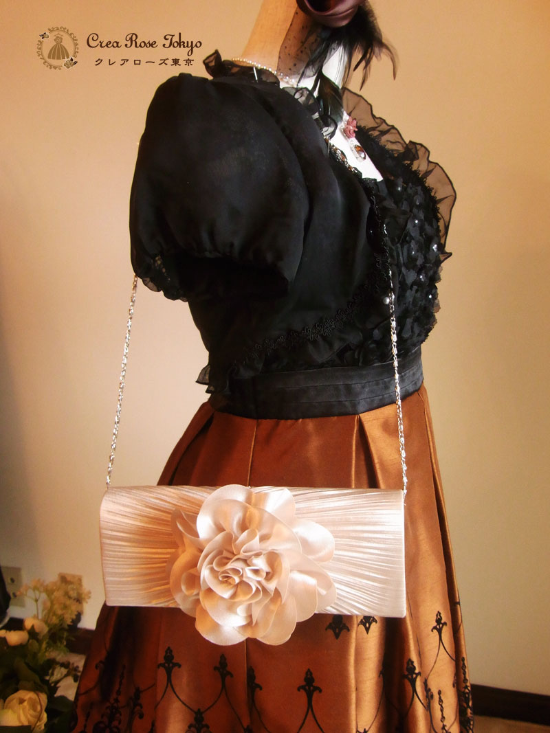 [リディボレロブラック]透け感があるエレガントなパーティーボレロ