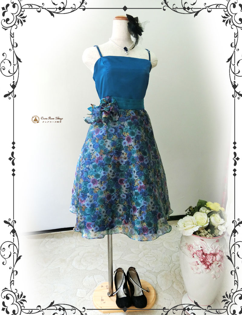 [サニーブーケ]当店オリジナル！清楚で素敵なＡラインドレス