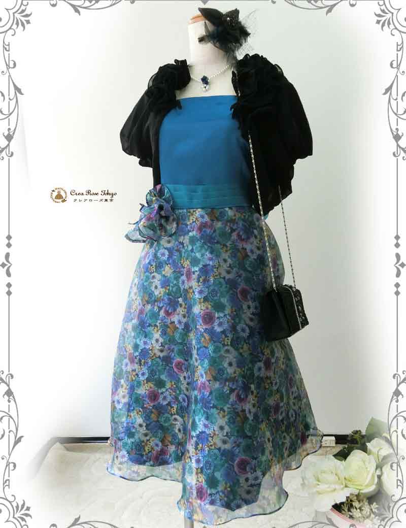 [サニーブーケ]当店オリジナル！清楚で素敵なＡラインドレス