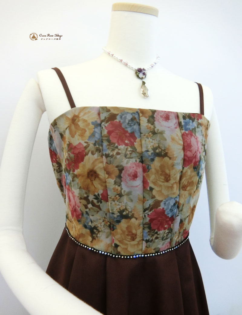 [アンティークル]クレアローズ東京 オリジナル！上品なパーティドレス