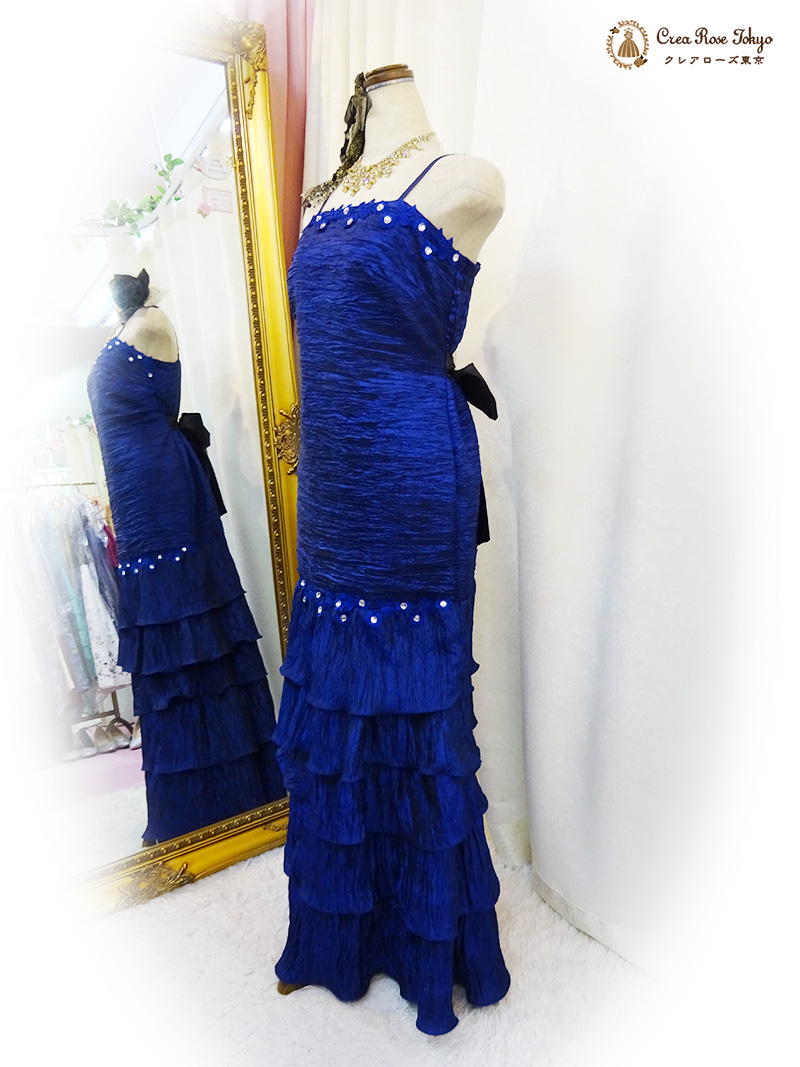 [アレキサンドラ]ミセスにおすすめ形の綺麗なロングドレス