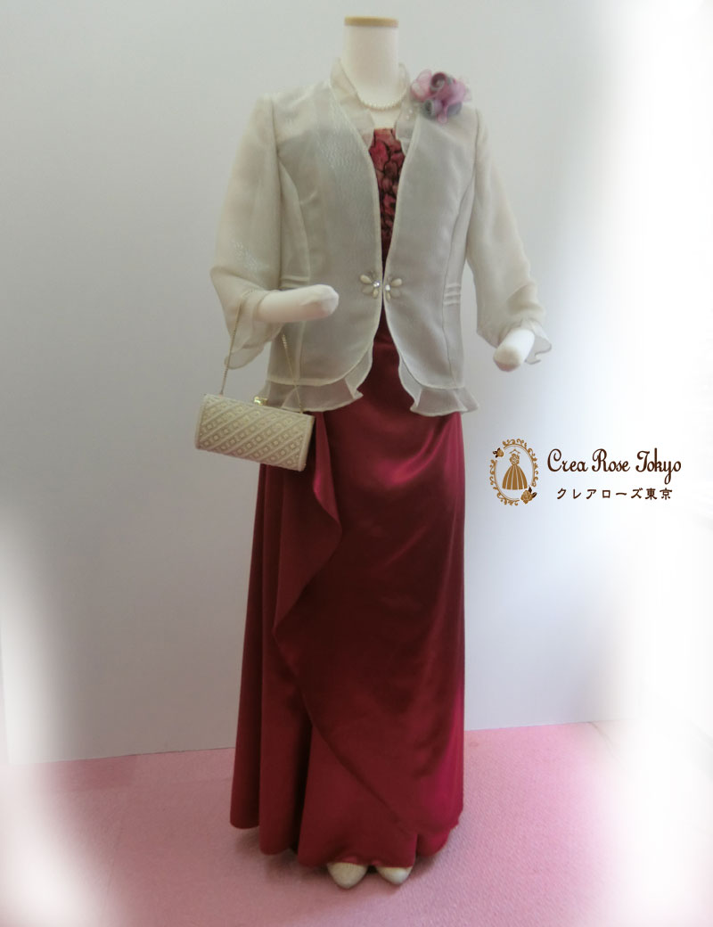 【ジュリエットコサージュ：パープルシルバー】ジャケットが映えるブーケフラワー