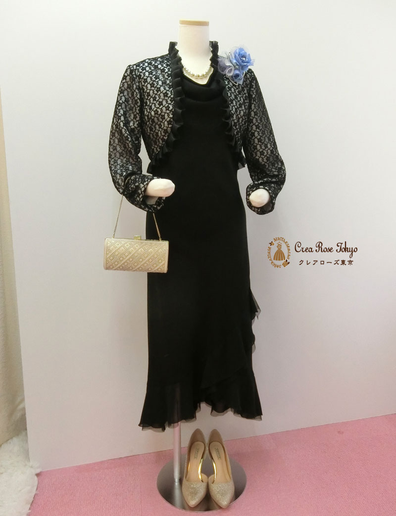 【ジュリエットコサージュ：ブルー】ジャケットが映えるブーケフラワー