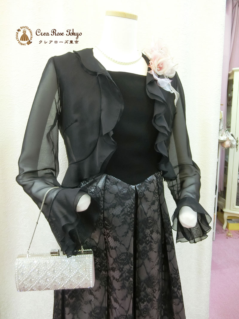 【ビバリーコサージュ：ピンク】ジャケットが映えるブーケフラワー