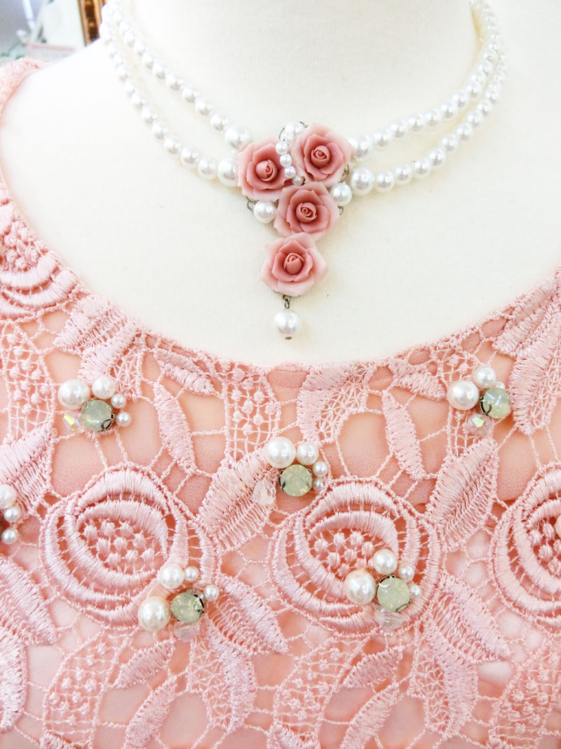 [リルローザ]フェミニン×上品なパーティドレス