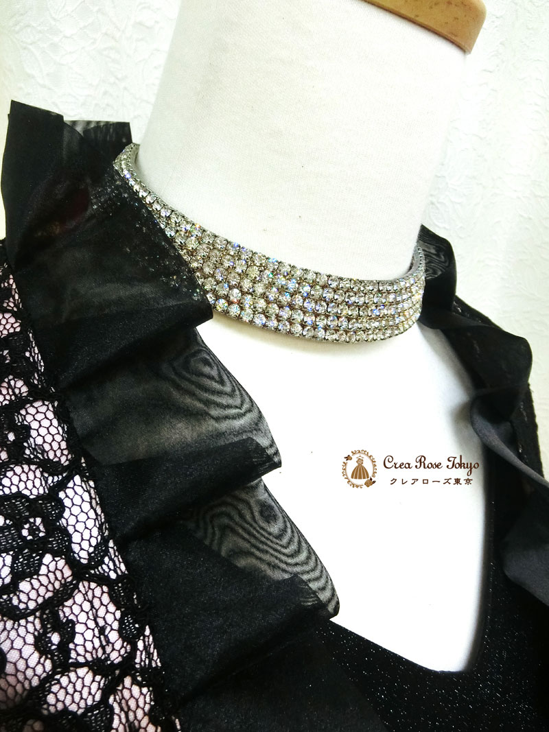 [クレオパトラ]ビジューのチョーカーネックレス
