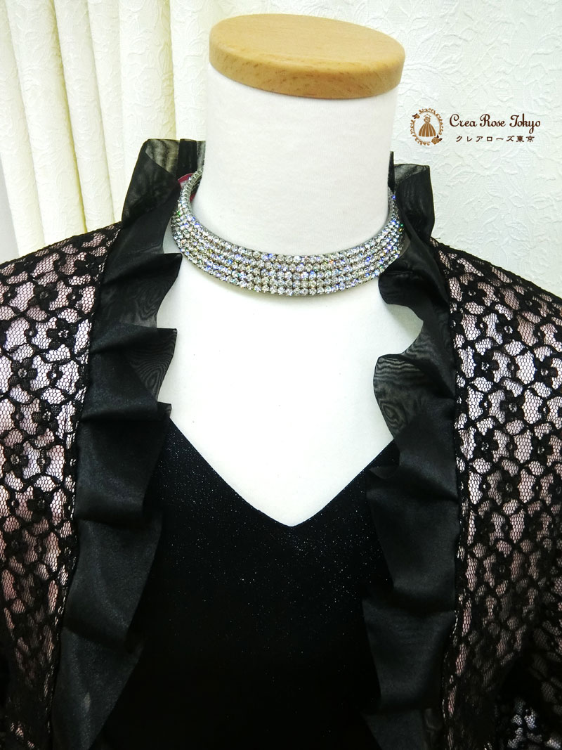 [クレオパトラ]ビジューのチョーカーネックレス