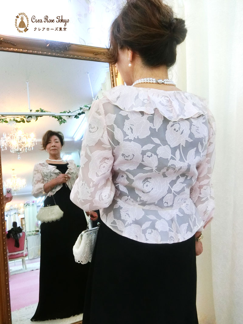 [2連パールホワイト]パールのパーティーネックレス