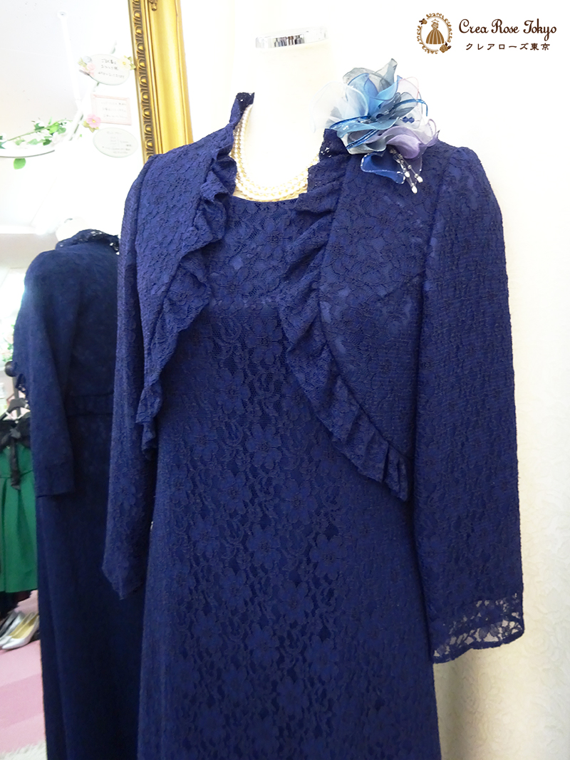 【スペシャルパール3連】華やかな3連パールのパーティネックレス　母親・ご親族様コーデに