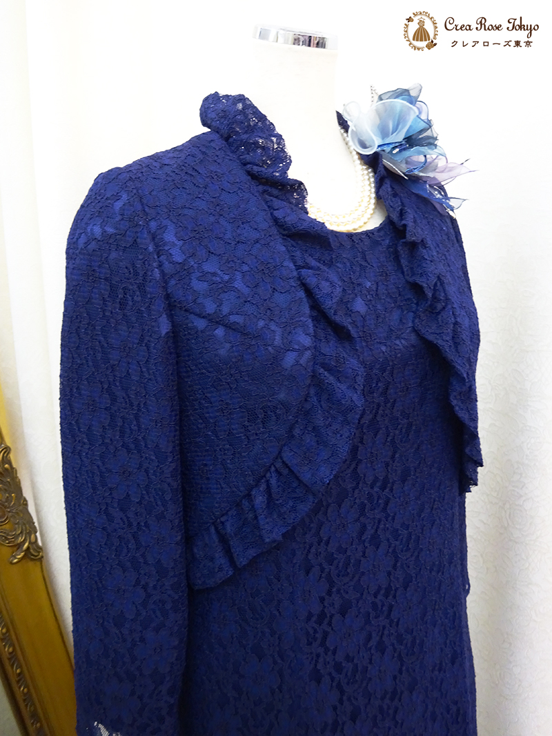 【スペシャルパール3連】華やかな3連パールのパーティネックレス　母親・ご親族様コーデに