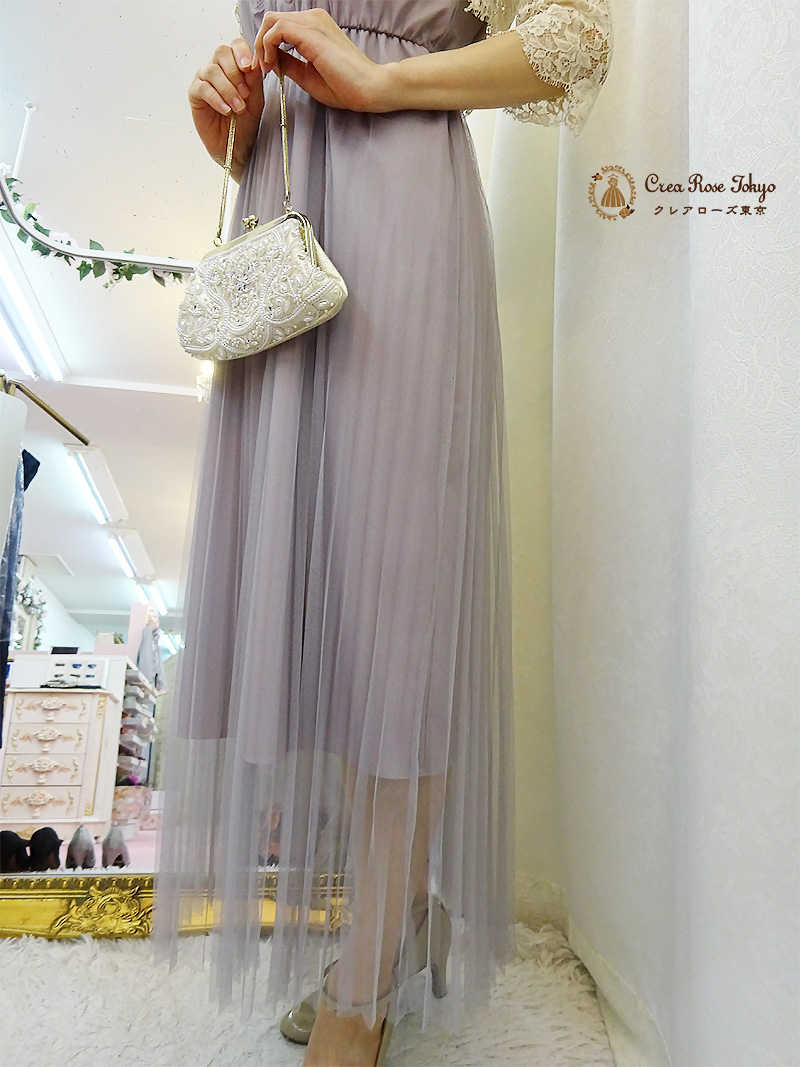 ビーズの花模様が可愛らしい【ビーズフラワーバッグ】すべての年代におすすめ