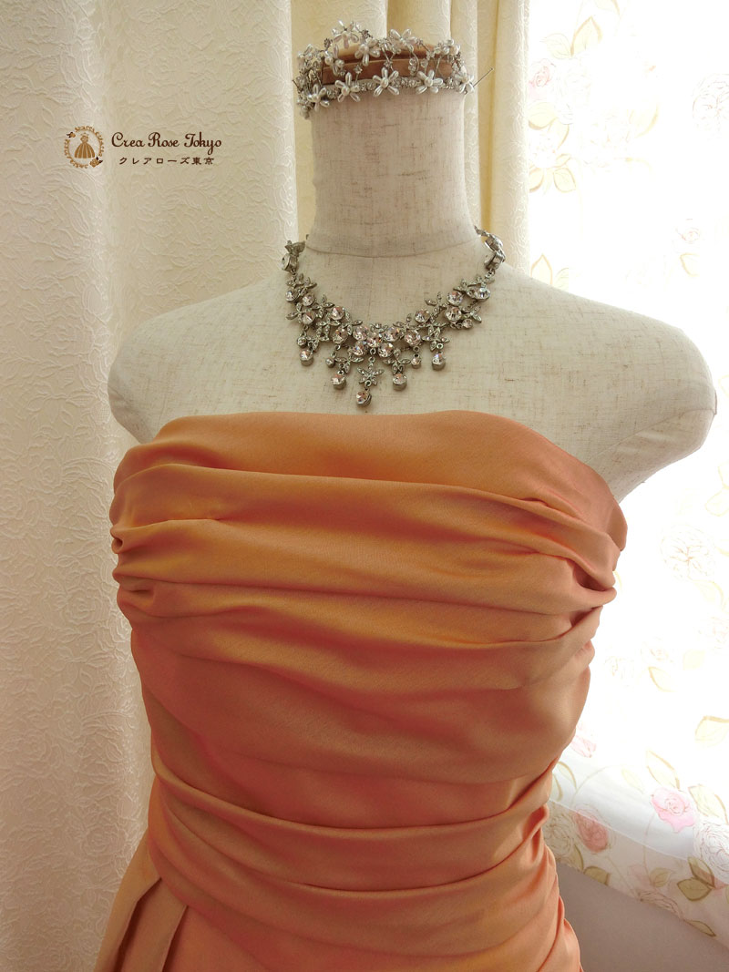 人気ドレス！コーディネート2点セット！[カサブランデ+ホワイトレースロングボレロ]ジュネビビアン