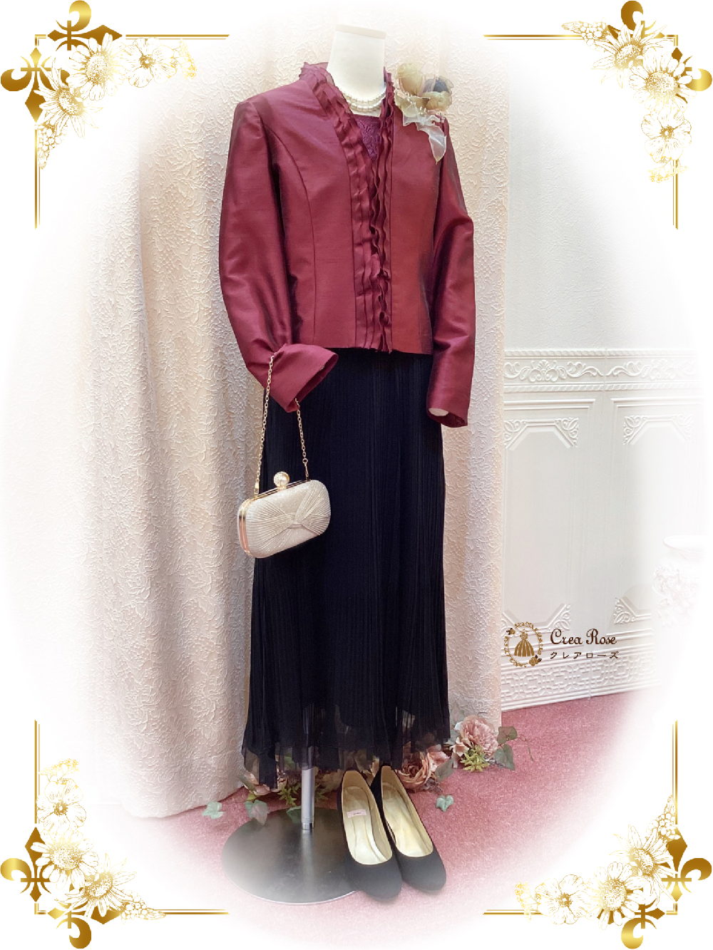 50代　お呼ばれドレス