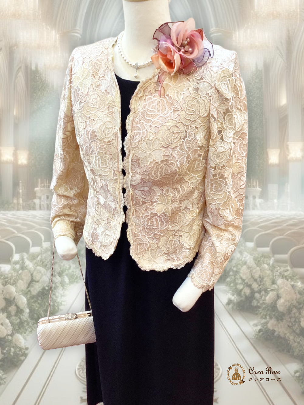 50代　レンタルドレス