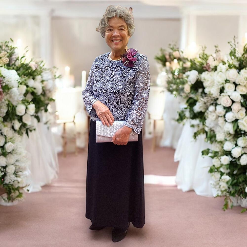 祖母様フォーマルドレス