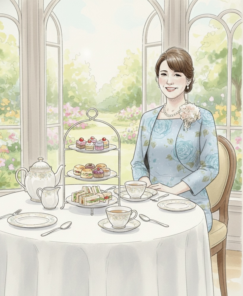 自分色で作る、マザーズドレス！お母さんへのプレゼントも♪自分のためにドレスを作る、クレアローズ オリジナル:ミシェルドレス:オーダーレンタル