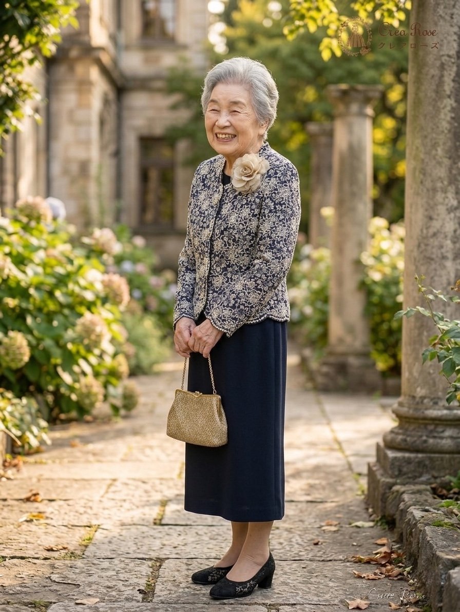 小柄　年配フォーマルドレス