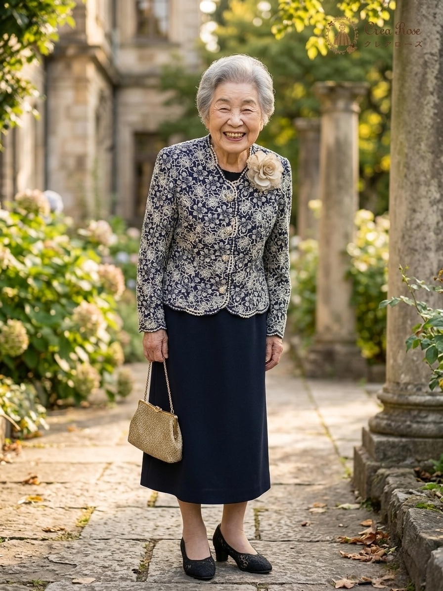 小柄　年配フォーマルドレス