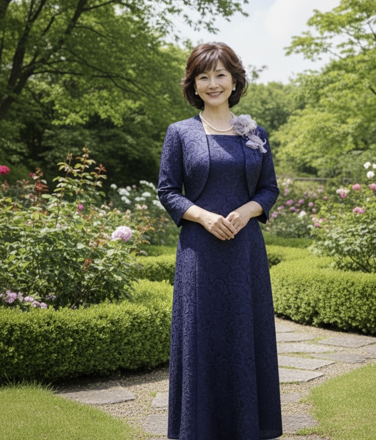 ネイビーマザーズドレス販売&レンタル